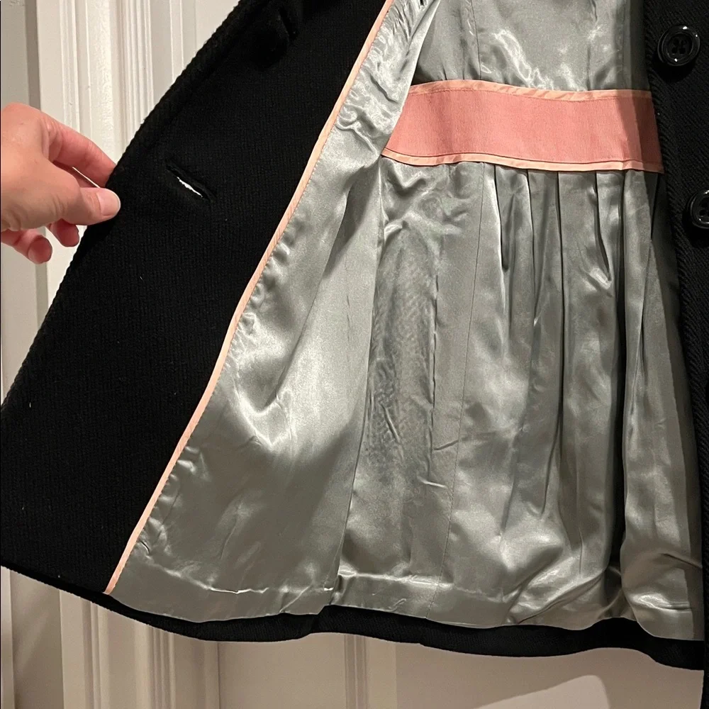 J. Crew Classic Black Pea Coat - Picture 5 of 10